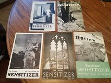 Lot Of 5 1933 1937 1938 Gevart Sensitizer Photography Camera Magazine Booklets