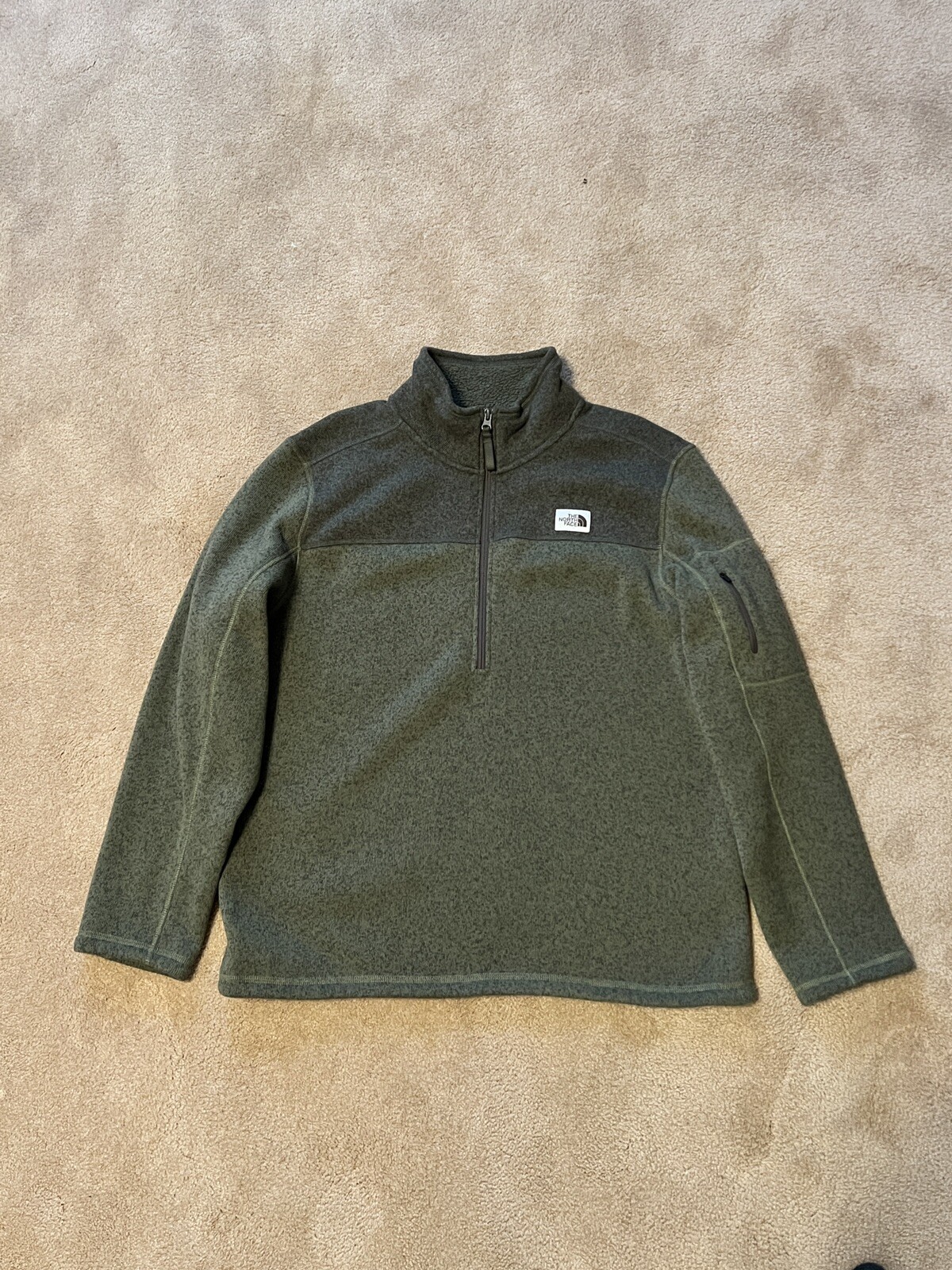 North Face Gordon Lyons 1/4 zip XL 