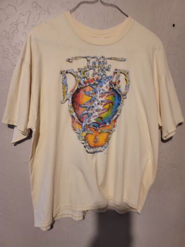 MadeWorn Grateful Dead Light Blue Destroyed Classic Tee — Etc