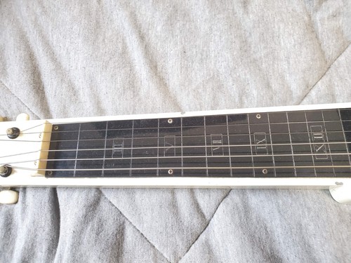 GUYATONE HG-26A vintage slide guitar - lap steel - antique Hawaii 1960s 6-string - Picture 12 of 15
