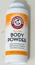 Arm & Hammer Talc-Free Body Powder Odor Control Corn Starch 1 /  5 oz