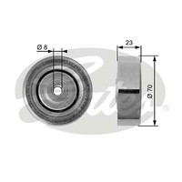 Gates T36161 Tensioner Pulley, V-Ribbed Belt For BMW Opel Vauxhall