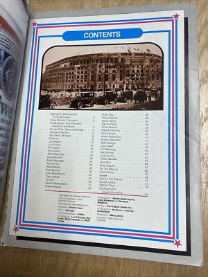 1984 New York Yankees Official Yearbook 35th Annual Edition | eBay