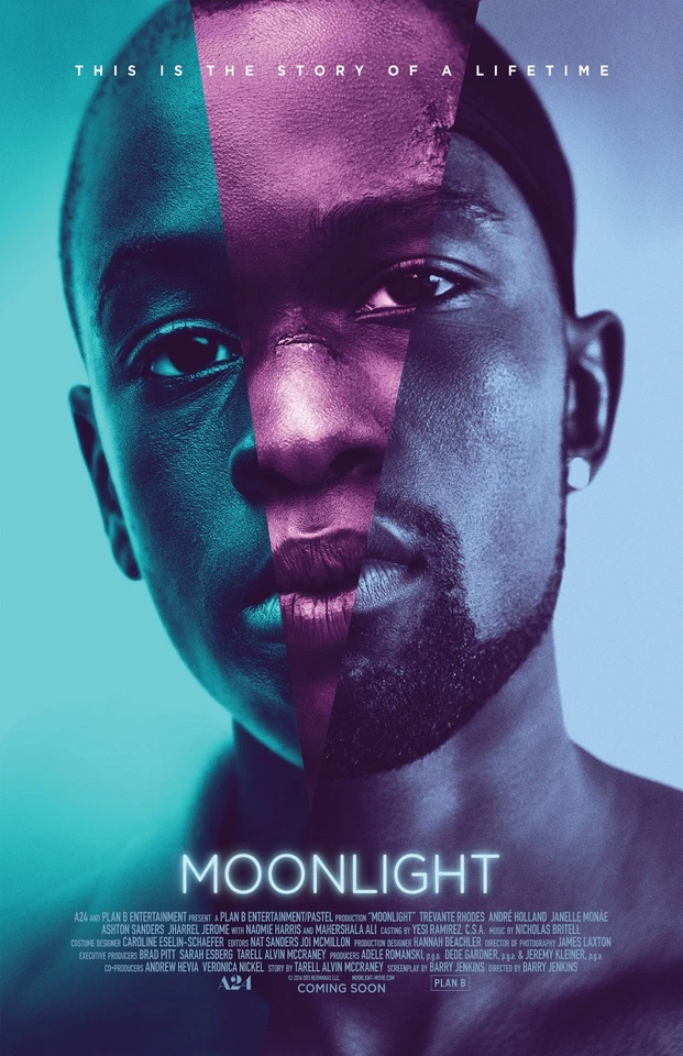 Moonlight movie poster : 11 x 17 inches :