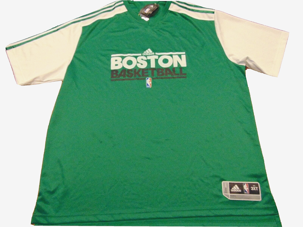 ADIDAS NBA AUTHENTIC BOSTON CELTICS SHOOTING SHIRT JERSEY