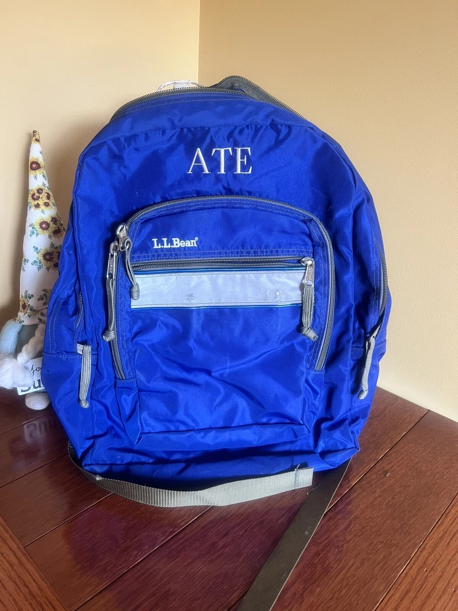 LL Bean Backpack Royal Blue Deluxe