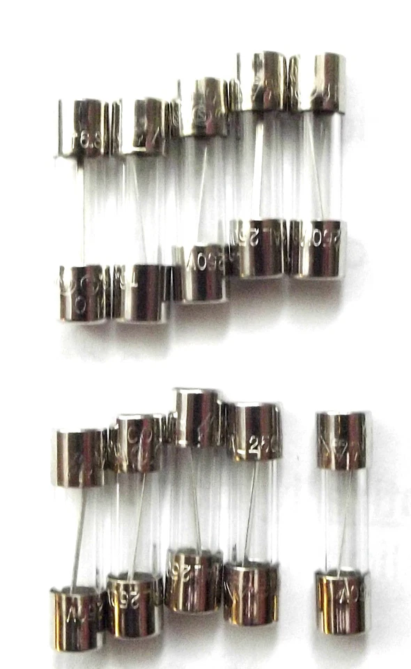 LITTELFUSE OR CONQUER FUSE 6.3A 20mm Antisurge Time Delay T6.3a L 250v Glass x10pcs