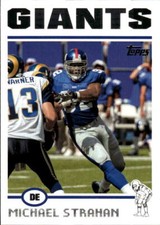 2004 Topps Michael Strahan #141 New York Giants 8N