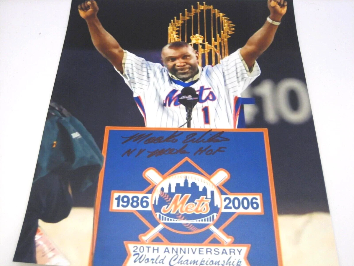 New York Mets Mookie Wilson MLB Original Autographed Photos for
