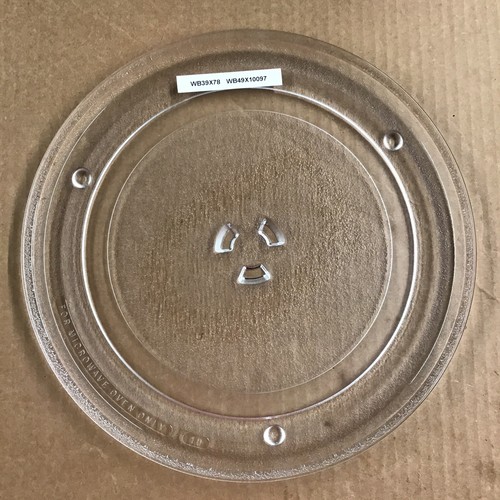 WB39X78 WB49X10097 GE Microwave Glass Turntable Plate Cooking Tray 12