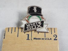 MAJOR LEAGUE BASEBALL PIN CHICAGO WHITE SOX BALLCAP