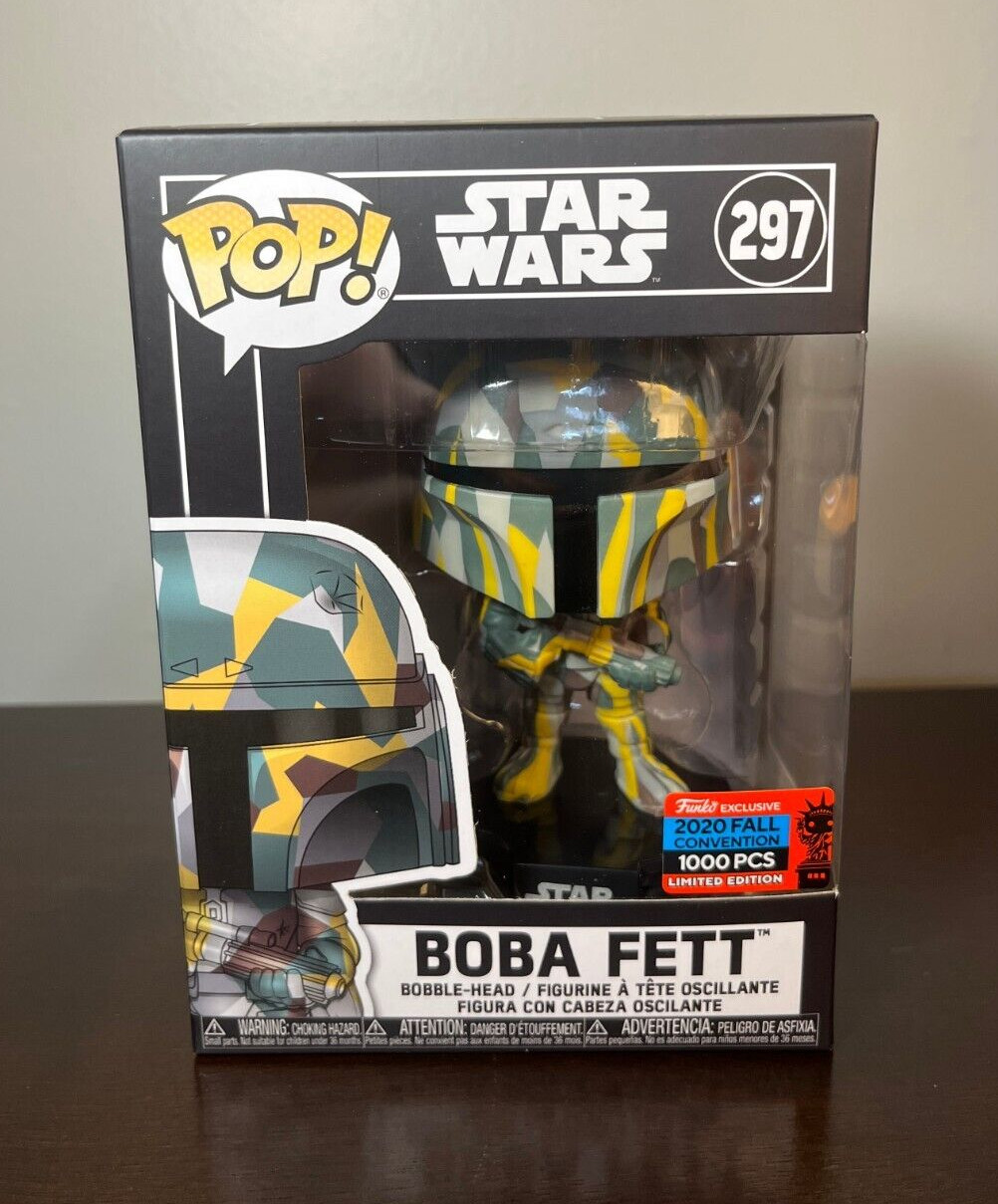 Funko Boba Fett Nycc Otoño Exclusivo Compartido (2020) - Le 1000 Piezas Exclusivo
