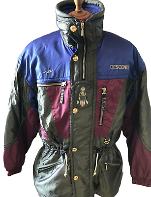 DESCENTE VINTAGE SKI WEAR CANADA OFFICIAL SKI TEAM MADE IN DESCENTE VINTAGE SKI WEAR CANADA OFFICIAL SKI TEAM MADE IN