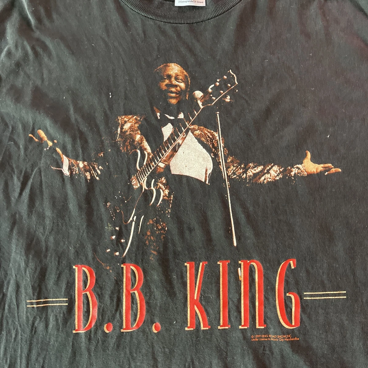 vintage BB King 2000 tour shirt size 2 XL