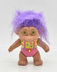 Glo Troll With Light Up Eyes Loose 3.5" Action Figure Soma 1992
