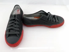PF Flyers Shoes Center Reissue Ox Dark Gray/Red Sneaker Size 7.5
