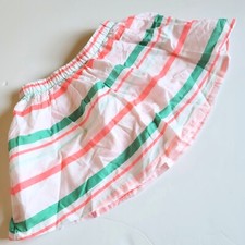 Gymboree Girls 4 Island Cruise Pink Neon Striped Skirt NWT