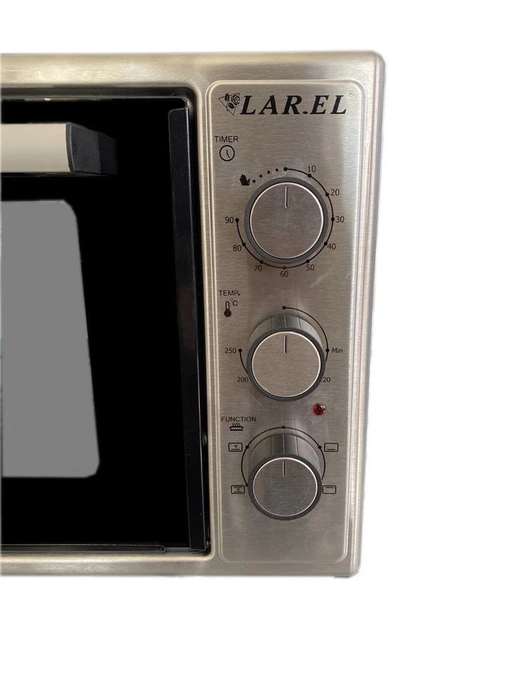 Forno Elettrico 45 Lt LAREL INT.SMALTATO LAVABILE VENTILATO/STATICO B. CONSUMO - Immagine 3 di 4