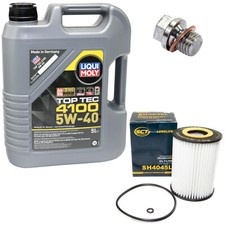 Motor&ouml;l Set 5W-40 5 Liter + &Ouml;lfilter SH 4045 L + Schraube f&uuml;r Mercedes E-Klasse