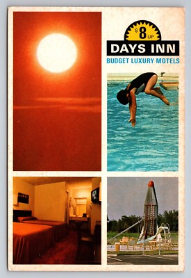 Days Inn Motel Nashville Tennessee Vintage Unposted Postcard