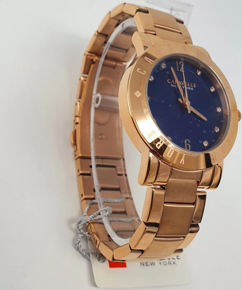 Relógio feminino Caravelle New York Boyfriend 44L202 - Imagem 2 de 3