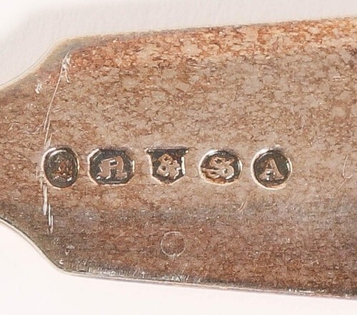 Rare Antique 9” Marrow Spoon Silver Plate - Picture 3 of 3