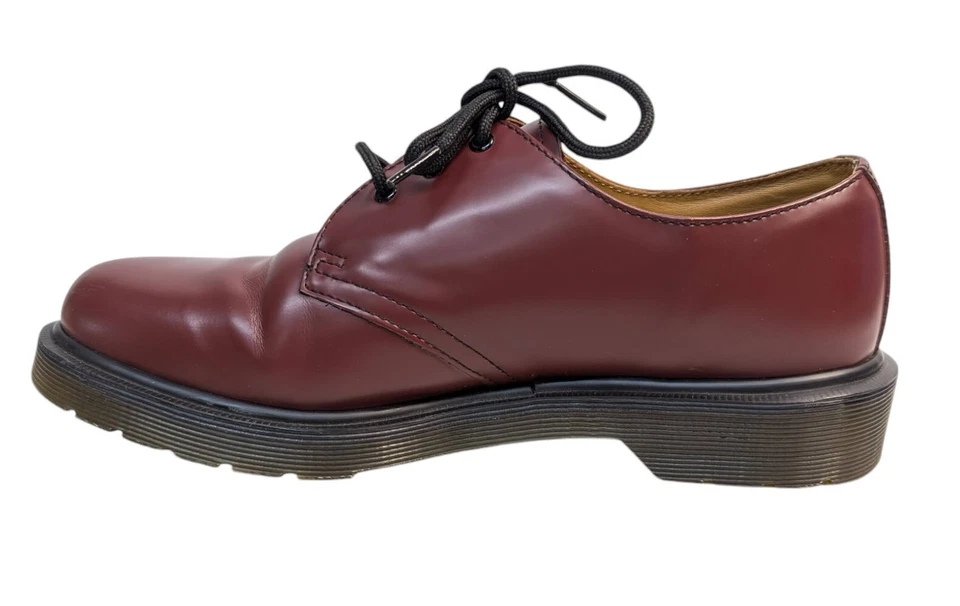 Dr. Martens 1461 Smooth Cherry Red Shoes Boot Size 40⚡️NEW - Image 4 of 4