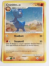 Pokemon: Cranidos LV.24 #DP7 Diamond & Pearl Promos. LP