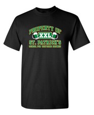 Property Of St. Patrick's School Sarcastic Humor Graphic Novelty Funny T Shirt