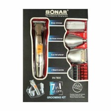 KIT 7 IN 1 TAGLIACAPELLI ELETTRICO RASOIO REGOLA BARBA NASO TAGLIA CAPELLI