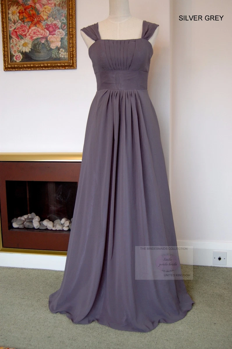 plus size purple bridesmaid dress Wedtrend Women Purple White Flower Bridesmaid Dress A Line V Neck Chiffon  Wedding Party Formal Dress – WEDTREND