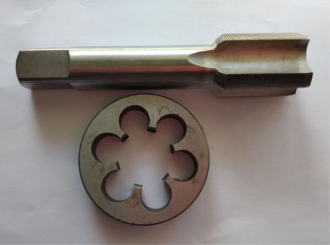 Maschi Per Filettatura M6x1 Sinistri H2 - 2 Pezzi, Acciaio Ad Alta Velocità, Per Ferro E Alluminio - Foto 7