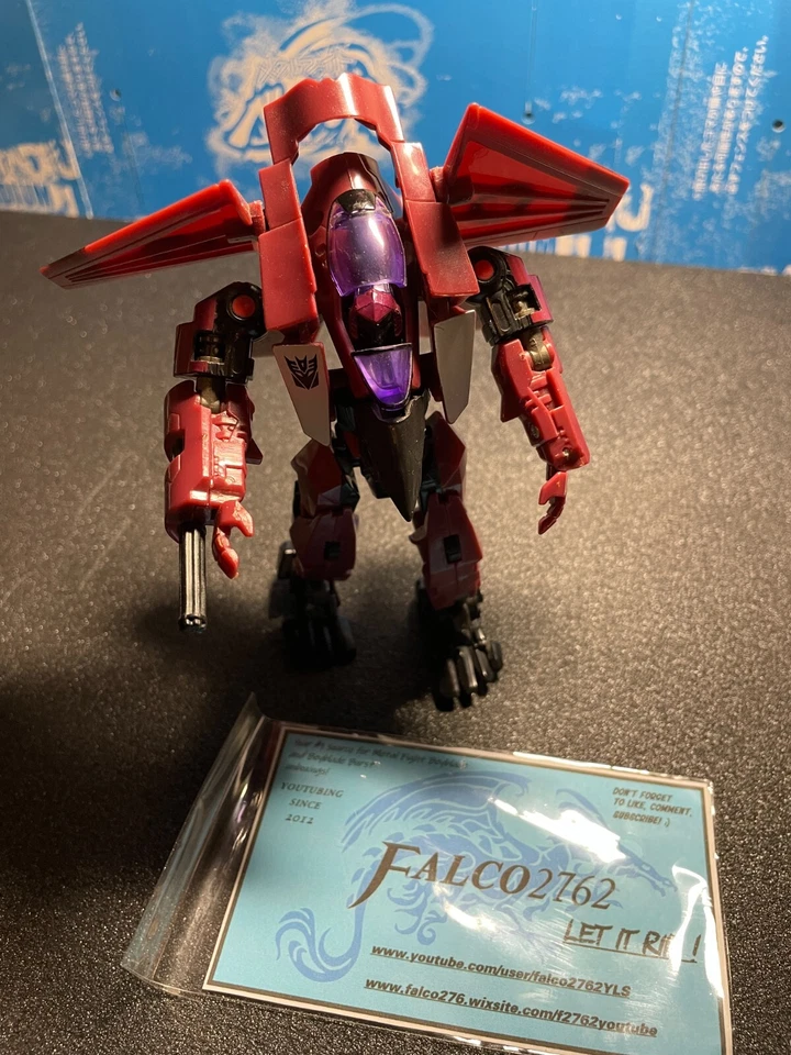 RARE Hasbro / TOMY Transformers Revenge of the Fallen Thrust action figure - Image 3 of 4