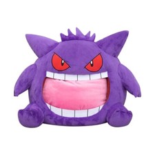 Gengar Break Blanket Sleeping Long Tongue Plush Toy Thick Nap Pillow Anime Gifts
