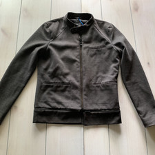 mens L zara man blazer grey