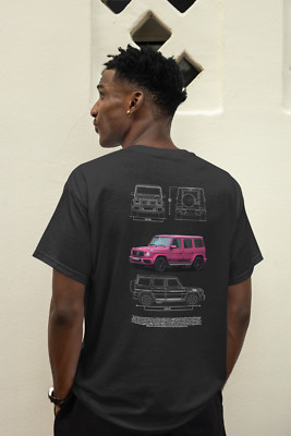 G-Wagon Fan Art T-Shirt Mercedes Benz G-Class SUV Graphic Unisex Tee