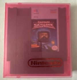 NES Captain Skyhawk  With Manual And Toys R Us Licensed Nintendo Case