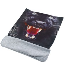 TRIXES Snood Black Panther Design Bandana Multi-Functional NEW Face Covering