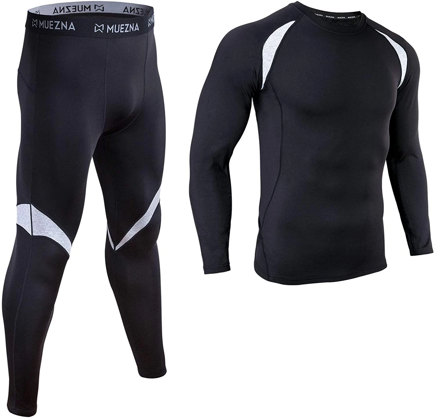 Men's Size L Thermal Top/Bottom Set Underwear Long Johns Base Layer Soft Fleece