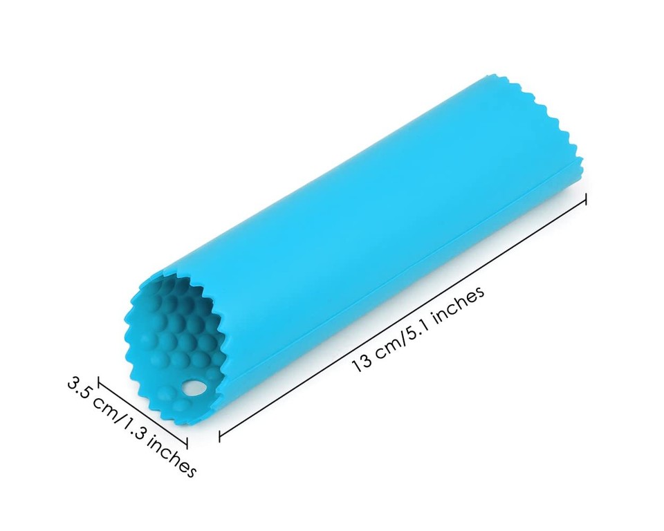 Silicone Garlic Peeler 5 Pieces Garlic Peeling Tube Roller Useful