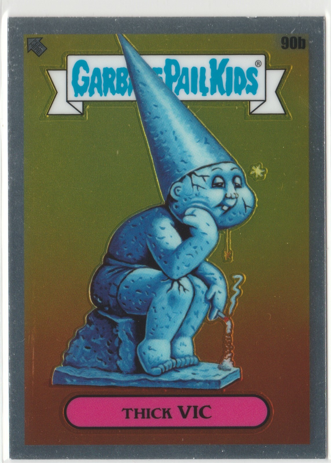 Thick Vic 90b Garbage Pail Kids GPK 2020 Chrome Series 3 CS3 Trading Card  