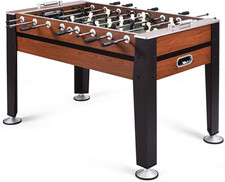 Foosball Table, 54  Full Sized Soccer Game Table with 2 Footballs, Game Tables f