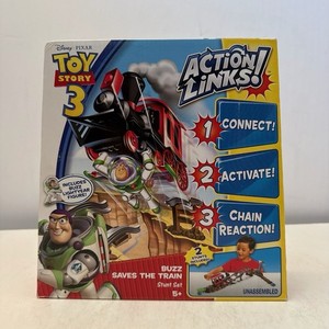 【未使用】トイストーリー　ウッディ　アクションリンクス　トレイン Action Links Toy Story | eBay