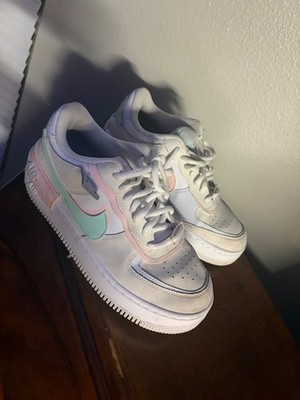 Size 7.5 - Nike Air Force 1 Shadow White Atmosphere Mint W