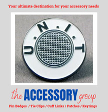 New Dr Who UNIT old style U.N.I.T pin badge vehicle tie pin badge metal Enamel