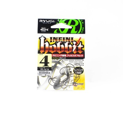 Ryugi HIH054 Infini Hobbit Light Wire Worm Hooks Size 4 (4207)