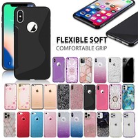 Silicone Case For iPhone X / XS, XR, XS Max Shockproof Gel Phone Cover