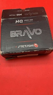 Stetsom Bravo HQ 400.4 - Multichannel Car Audio Digital Amp, 2 Ohms Stable - 400