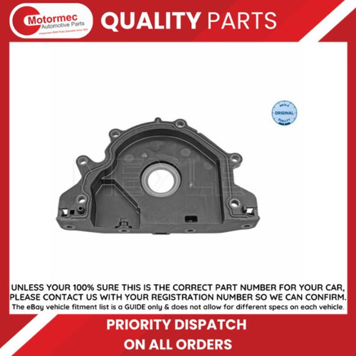 Meyle Crankshaft Oil Seal Flange for Audi VW Seat Skoda for oe number 04L103151 - Picture 1 of 7