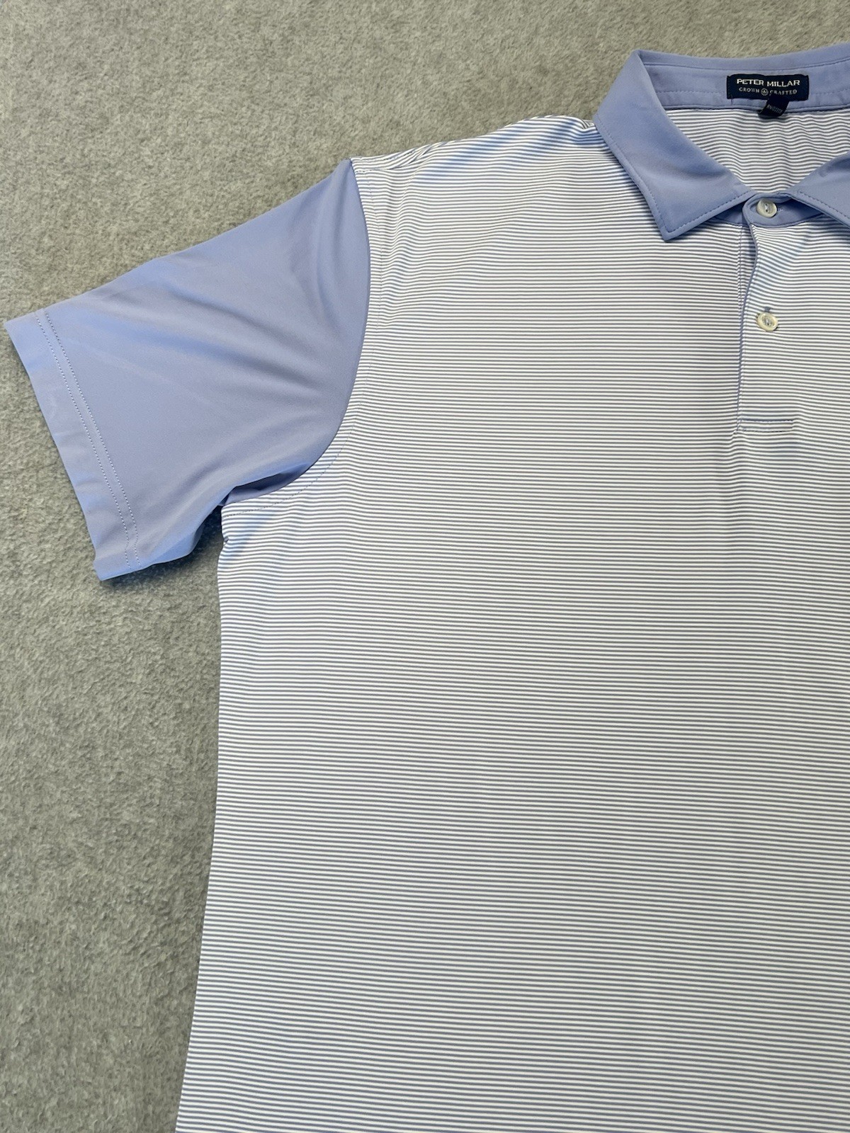 PETER Millar Crown Crafted striped Pattern Polo S… - image 2